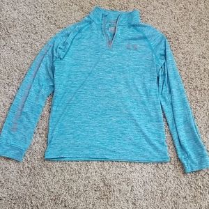 Youth large under armour 1/4 zip pull over
